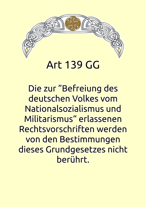 Art 139 GG